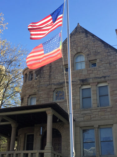 3 x 5 Flag - $21.95 Sheer (makes a great marching cape!)